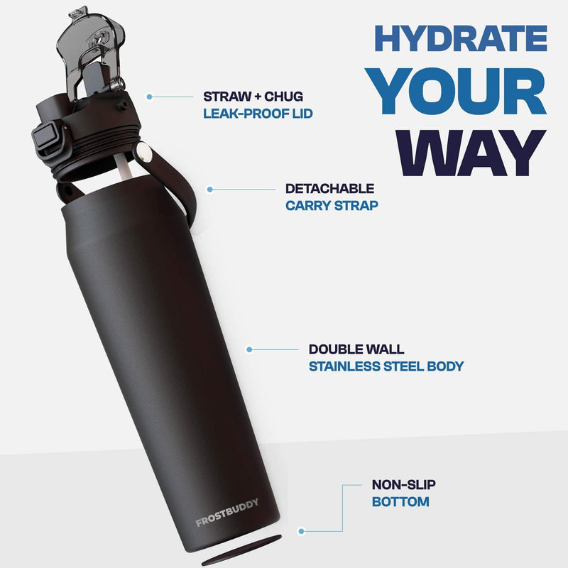 Bottle Buddy 32oz | Purple Glitz